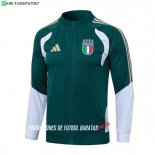 Nuevo Ropa Deportiva Con Cremallera Larga Italia 2026 Verde Blanco Baratas