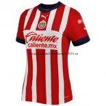 Nuevo 1ª Camiseta Mujer CD Guadalajara 2022 2023 Rojo Baratas