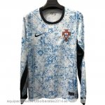 Nuevo Tailandia 2ª Manga Larga Portugal 2024 Azul Baratas Nuevo Tailandia 2ª Manga Larga Portugal 2024 Azul Baratas