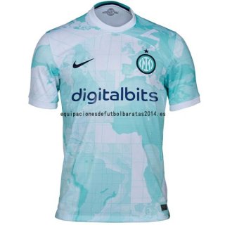 Nuevo Tailandia 2ª Jugadores Camiseta Inter Milán 2022 2023 Verde Baratas