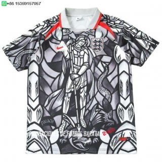 Nuevo Tailandia Especial Camiseta Inglaterra 2026 Gris Blanco Baratas
