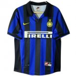 Nuevo 1ª Camiseta Inter Milán Retro 1998 1999 Azul Baratas