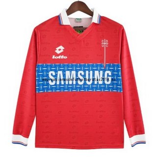 Nuevo 2ª Manga Larga Universidad Católica Retro 1996 Rojo Baratas