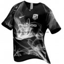 Nuevo Camisetas EA Sport Atletico Madrid Negro Liga 18/19 Baratas