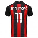 Nuevo Camiseta AC Milan 1ª Liga 20/21 Ibrahimovic Baratas