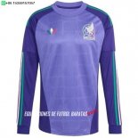 Nuevo Tailandia Portero Manga Larga Mexico 2026 Purpura Baratas Nuevo Tailandia Portero Manga Larga Mexico 2026 Purpura Baratas
