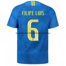Nuevo Camisetas Brasil 2ª Equipación 2018 Filipe Luis Baratas