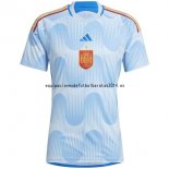 Nuevo 2ª Camiseta España 2022 Azul Baratas