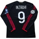 Nuevo Camisetas Inzaghi Manga Larga AC Milan 3ª Equipación Retro 2009-2010 Baratas
