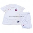 Nuevo 2ª Conjunto De Niños Katar 2022 Blanco Baratas