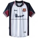 Nuevo 2ª Camiseta West Ham United Retro 1999 2001 Blanco Baratas