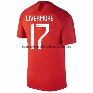 Nuevo Camisetas Inglaterra 2ª Liga Equipación 2018 Livermore Baratas