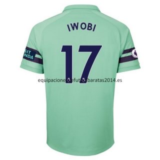 Nuevo Camisetas Arsenal 3ª Liga 18/19 Iwobi Baratas