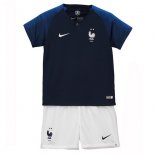 Nuevo Camisetas Ninos Francia 1ª Liga 2 Estrellas Championne du Monde 2018 Baratas
