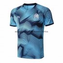 Nuevo Camisetas Entrenamiento Marseille 18/19 Azul Negro Baratas