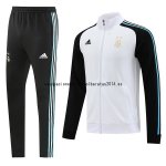 Nuevo Conjunto Completo Ropa Deportiva Con Cremallera Larga Argentina 2022 Negro Blanco Baratas
