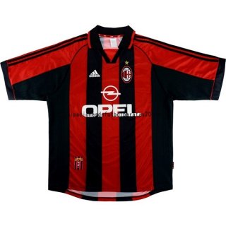 Nuevo Camiseta AC Milan Retro 1ª Liga 1998 2000 Baratas