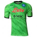 Nuevo Tailandia Portero Camiseta Napoli 2022 2023 Verde Baratas