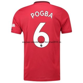 Nuevo Camiseta Manchester United 1ª Liga 19/20 Pogba Baratas