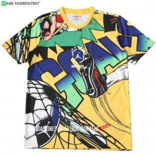 Nuevo Tailandia Especial Camiseta Brasil 2026 Amarillo Azul Verde Baratas