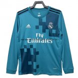 Nuevo Camiseta 3ª Liga Manga Larga Real Madrid Retro 2017/2018 Baratas
