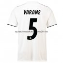 Nuevo Camisetas Real Madrid 1ª Liga 18/19 Varane Baratas