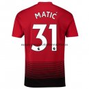 Nuevo Camisetas Manchester United 1ª Liga 18/19 Matic Baratas