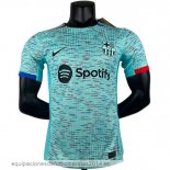 Nuevo Tailandia Jugadores 3ª Camiseta Barcelona 23/24 Azul Verde Baratas Nuevo Tailandia Jugadores 3ª Camiseta Barcelona 23/24 Azul Verde Baratas
