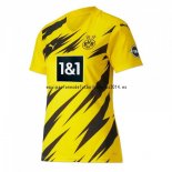 Nuevo Camiseta Mujer Borussia Dortmund 1ª Liga 20/21 Baratas