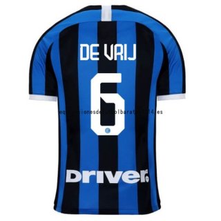 Nuevo Camiseta Inter Milán 1ª Liga 19/20 De Vrij Baratas