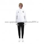 Nuevo Camisetas Chaqueta Conjunto Completo Alemania Ninos Blanco Negro Liga 17/18 Baratas