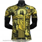 Nuevo Especial Jugadores Camiseta Brasil 2024 Amarillo Baratas Nuevo Especial Jugadores Camiseta Brasil 2024 Amarillo Baratas
