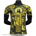 Nuevo Especial Jugadores Camiseta Brasil 2024 Amarillo Baratas Nuevo Especial Jugadores Camiseta Brasil 2024 Amarillo Baratas
