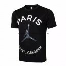 Nuevo Camisetas Entrenamiento Paris Saint Germain 21/22 Negro Blanco Baratas