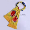 Bufanda Futbol Colombia Tejidas Amarillo