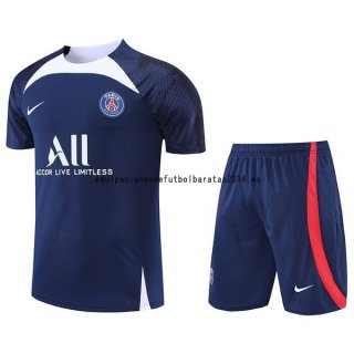 Nuevo Entrenamiento Conjunto Completo Paris Saint Germain 22/23 Azul Blanco Rojo Baratas