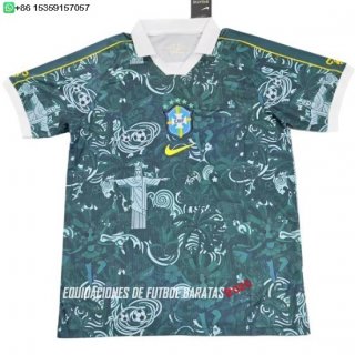 Nuevo Tailandia Especial Camiseta Brasil 2026 Verde Blanco Amarillo Baratas