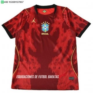 Nuevo Tailandia Portero Camiseta Brasil 2026 Rojo Baratas