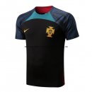 Nuevo Entrenamiento Portugal 2022 Negro Baratas