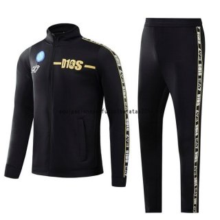 Nuevo Chaqueta Napoli 22/23 Negro Baratas