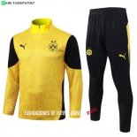 Nuevo Conjunto Completo Sudadera Entrenamiento Borussia Dortmund 25/26 Amarillo Negro Baratas