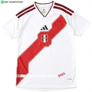 Nuevo 1ª Jugadores Camiseta Perú 2026 Baratas