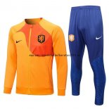 Nuevo Chandal Países Bajos 2022 Naranja Azul Baratas Nuevo Chandal Países Bajos 2022 Naranja Azul Baratas