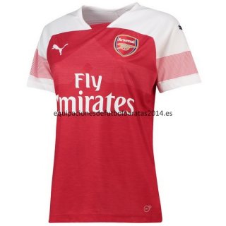 Nuevo Camisetas Mujer Arsenal 1ª Liga 18/19 Baratas