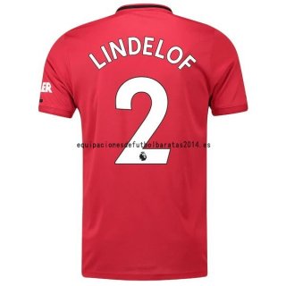 Nuevo Camiseta Manchester United 1ª Liga 19/20 Lindelof Baratas