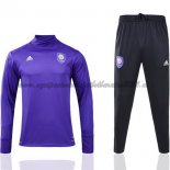 Nuevo Camisetas Chaqueta Conjunto Completo Orlando City Ninos Purpura Liga Europa 17/18 Baratas
