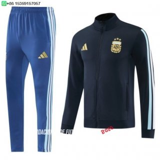 Nuevo Conjunto Completo Ropa Deportiva Con Cremallera Larga Argentina 2026 Gris Azul Baratas