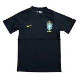 Nuevo Camisetas Entrenamiento Brasil 2020 Negro Baratas