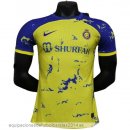 Nuevo Tailandia Especial Jugadores Camiseta Al Nassr 23/24 Amarillo Azul Baratas Nuevo Tailandia Especial Jugadores Camiseta Al Nassr 23/24 Amarillo Azul Baratas
