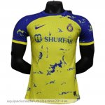 Nuevo Tailandia Especial Jugadores Camiseta Al Nassr 23/24 Amarillo Azul Baratas Nuevo Tailandia Especial Jugadores Camiseta Al Nassr 23/24 Amarillo Azul Baratas